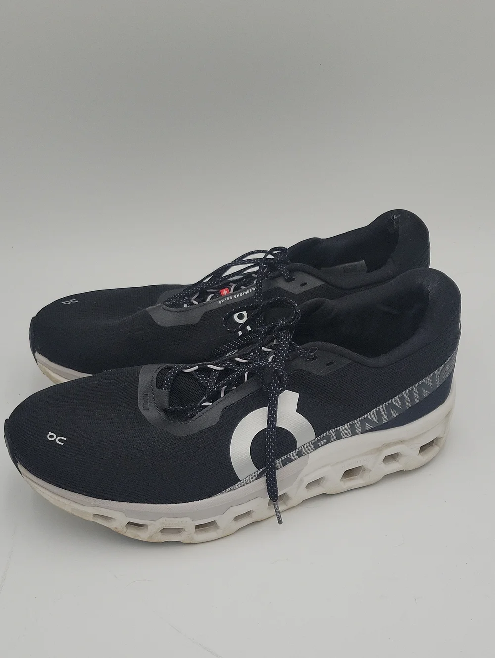 On Running Cloudmonster 2 Black Frost Sneakers Shoes size 12.5